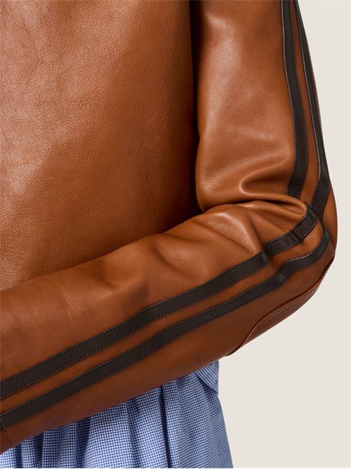 Nappa leather jacket MIU MIU | MPW00819BXF0134